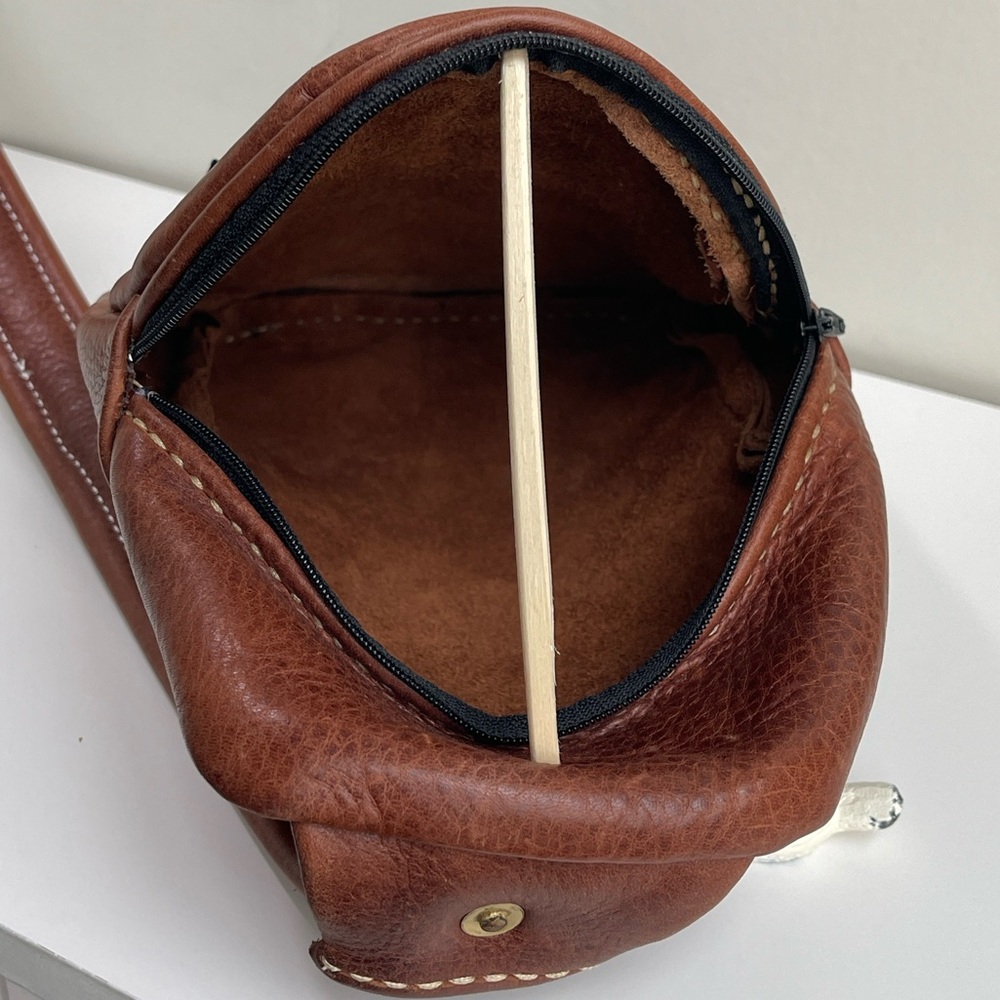 Genuine Leather Sling Bag - Picture 14 of 16